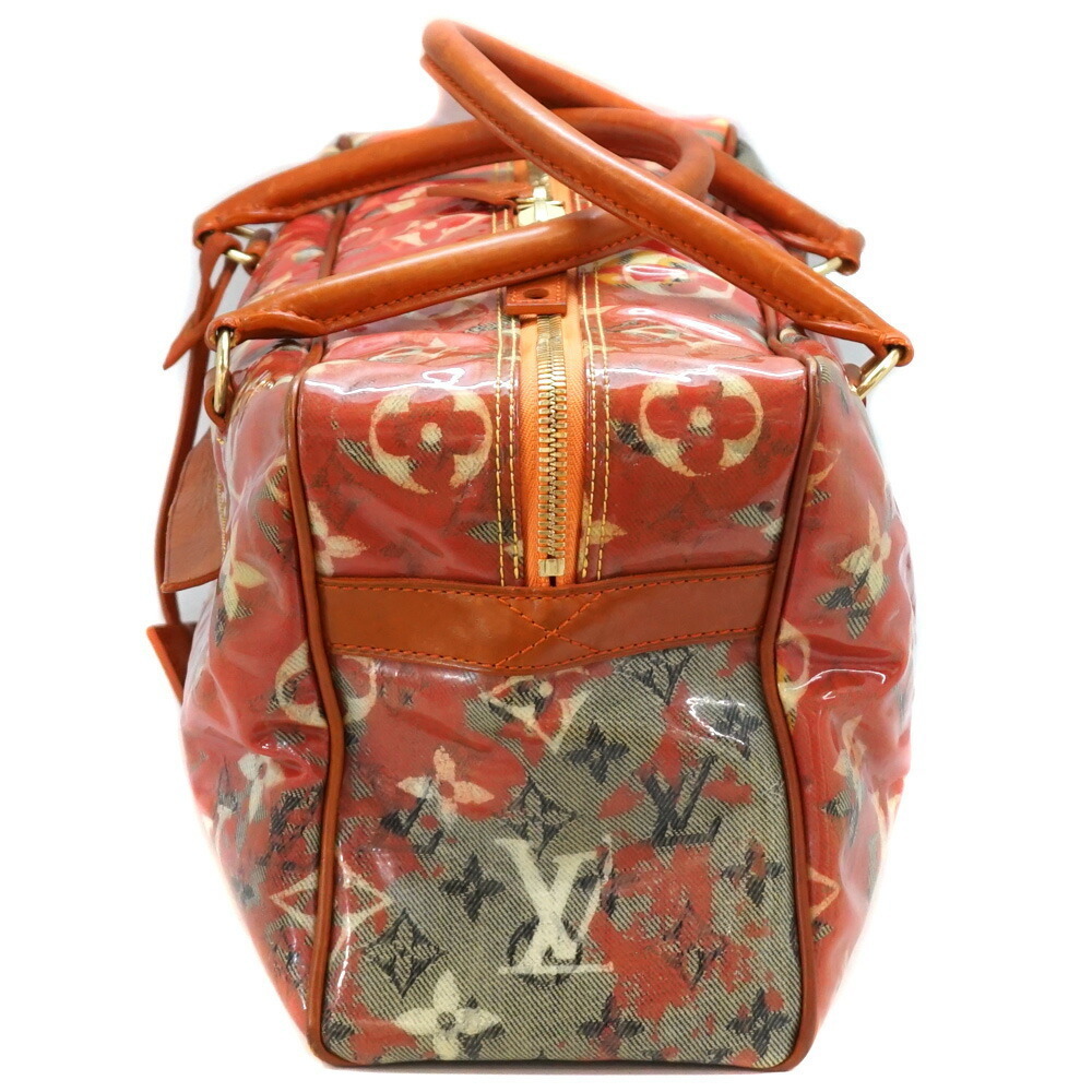 Louis Vuitton Weekender PM Bag Canvas Orange - Picture 2 of 14